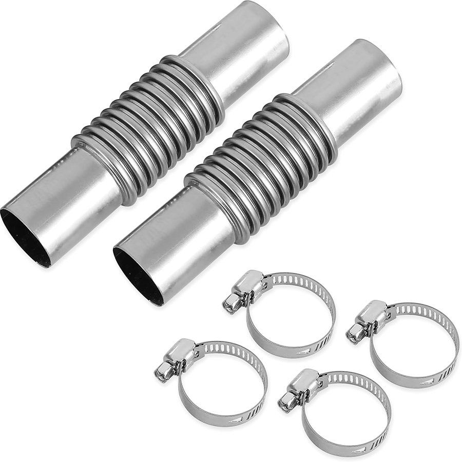 Pipe Clamp Bar - Пара из нержавеющих стальных коленчатых соединителей