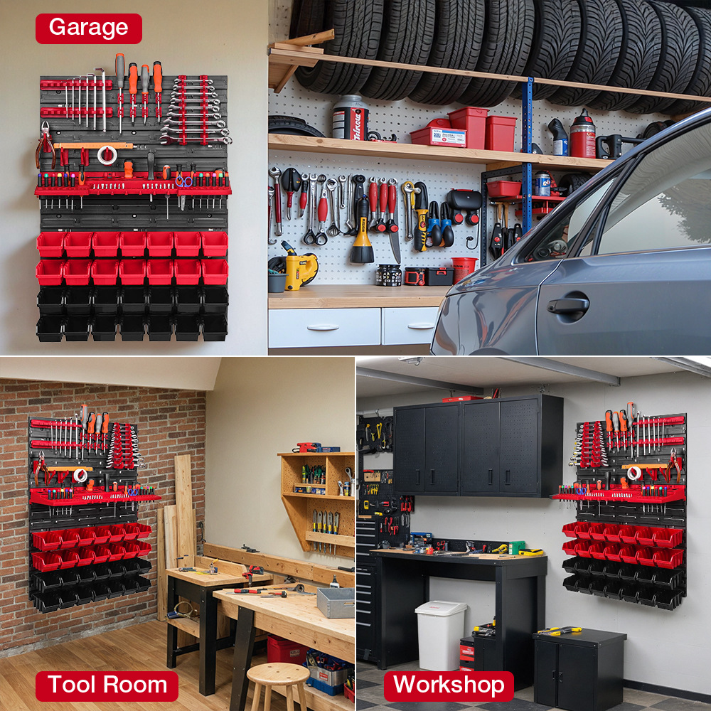 Workshop Tools Shelf - Настенная полка для инструментов, держатели для