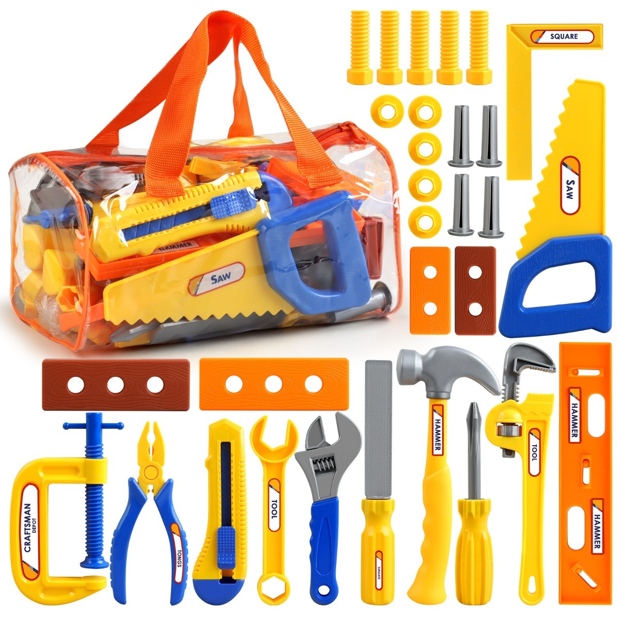 Tools Workshop For Kids - Инструмент для моделирования и обслуживания, пластиковый