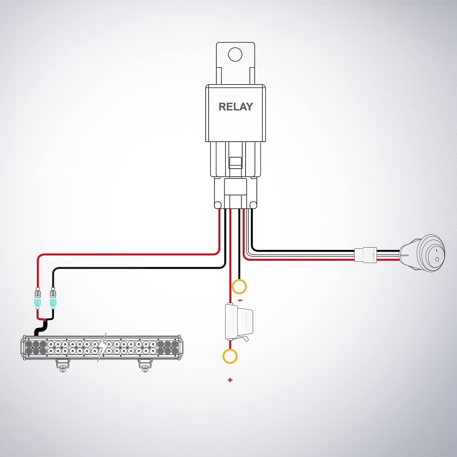 Светодиодная балка Nilight 20  – обзор и цена Pipe Clamp Bar