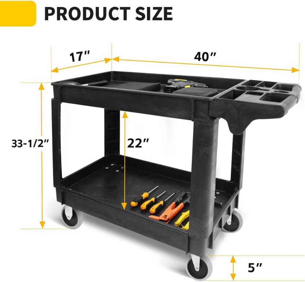 Усиленная 2-уровневая сервисна – обзор и цена Workshop Tools Shelf