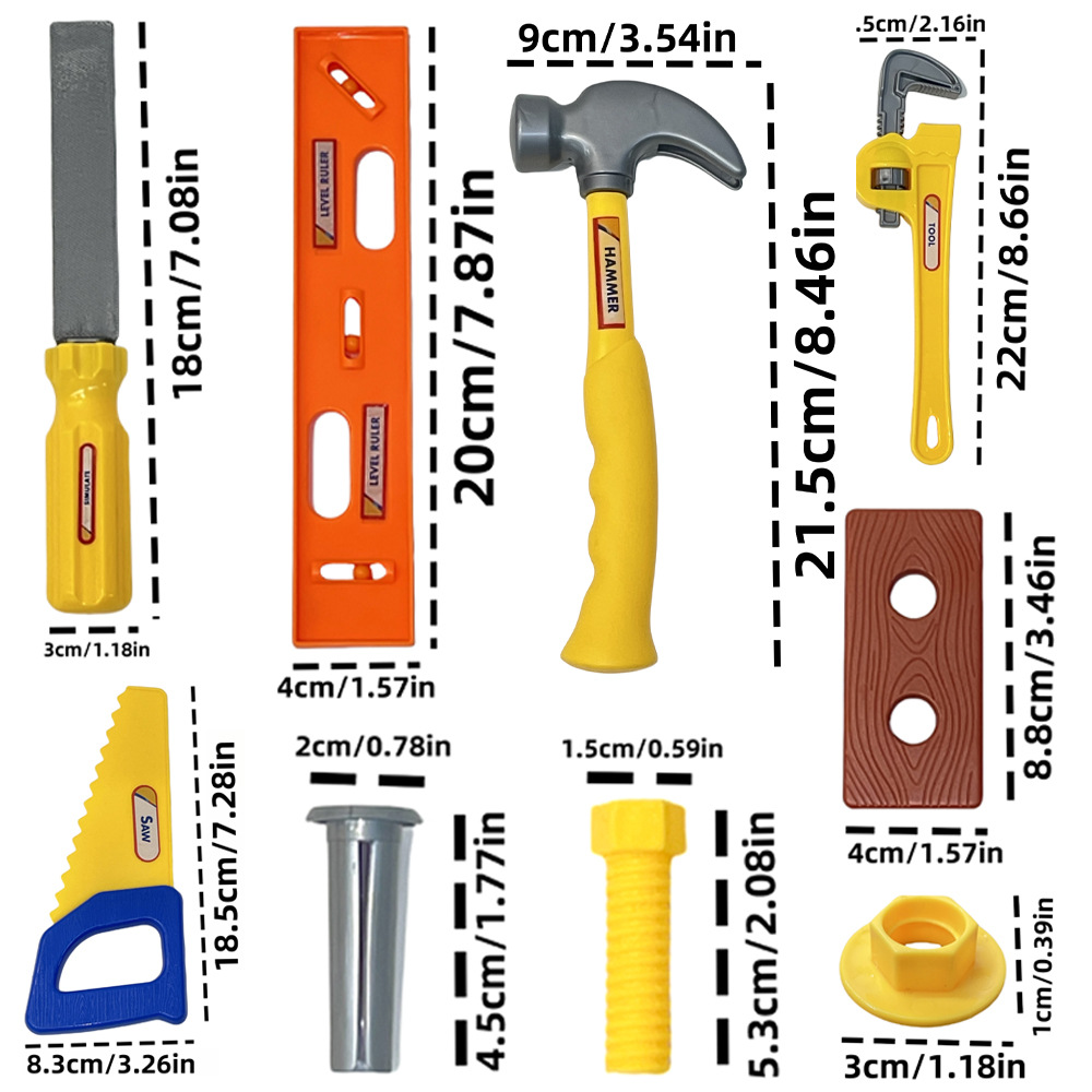 Пластиковый набор инструментов – обзор и цена Tools Workshop For Kids