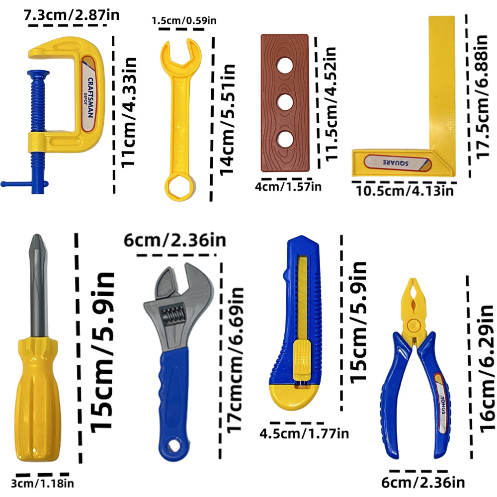 Пластиковый набор инструментов – обзор и цена Tools Workshop For Kids