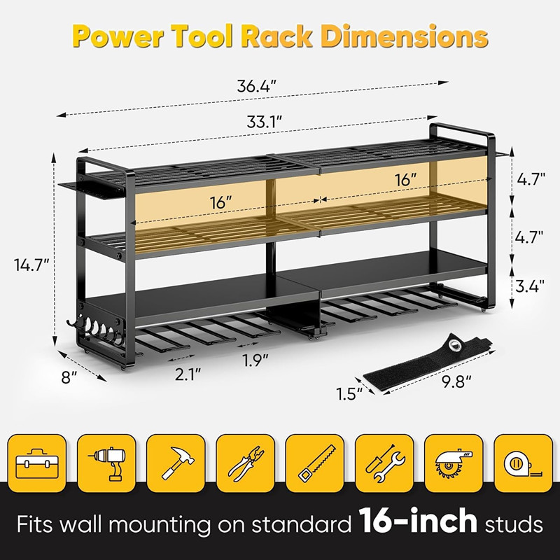 Большой органайзер для электро – обзор и цена Workshop Tools Shelf