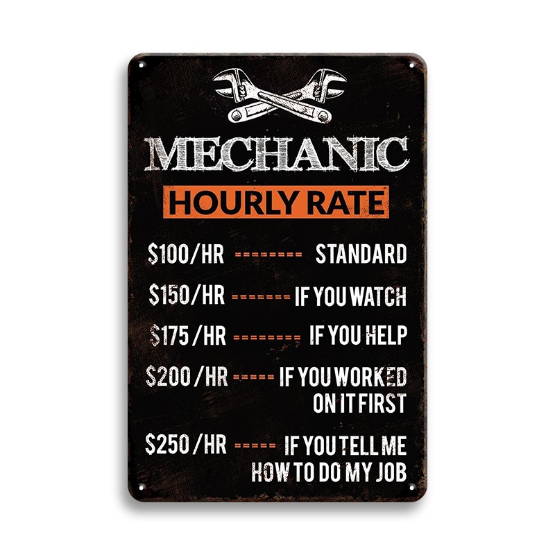 1 шт., металлическая жестяная  – обзор и цена Workshop Tools Hours