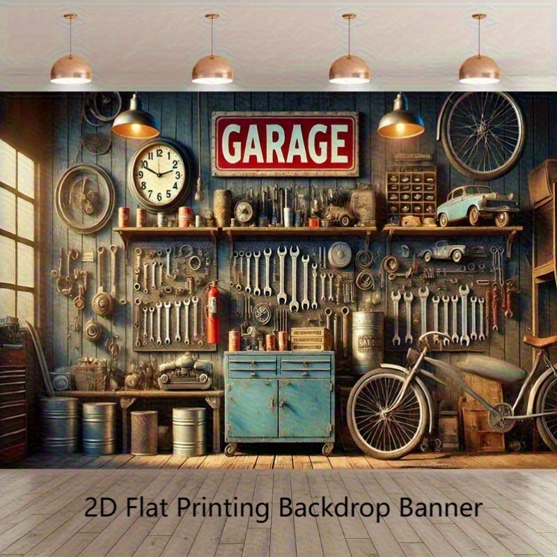 Промышленный фон-баннер для га – обзор и цена Workshop Tools Wallpaper